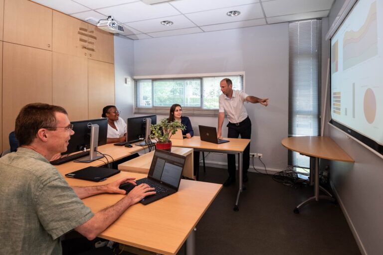 Un formation Agilium, en cours de formation d'une équipe qualité au logiciel qualité Agilium
